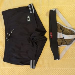 Jockstrap and shorts